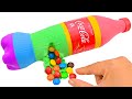 Satisfying Video | How To Make Coca Cola has Candy from Kinetic Sand Cutting ASMR | Zic Zic