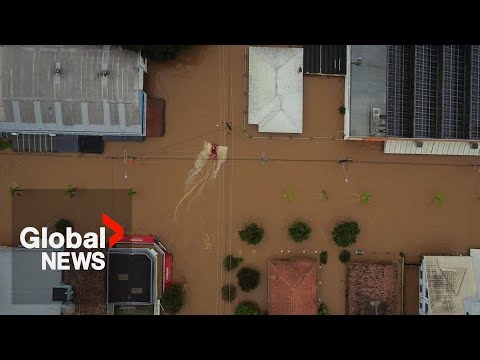 Brazil floods: More heavy rain swamps devastated Rio Grande do Sul as death toll climbs