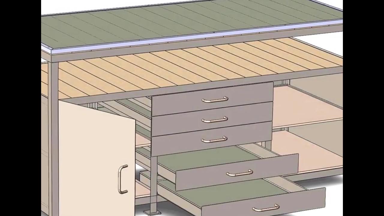 Workbench made of 20$. Challenge for IKEA YouTube