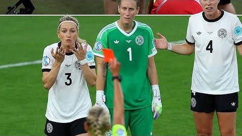 Red Card 🟥 France Vs Germany Women's (1-1) All Events & Extended Highlights 2025