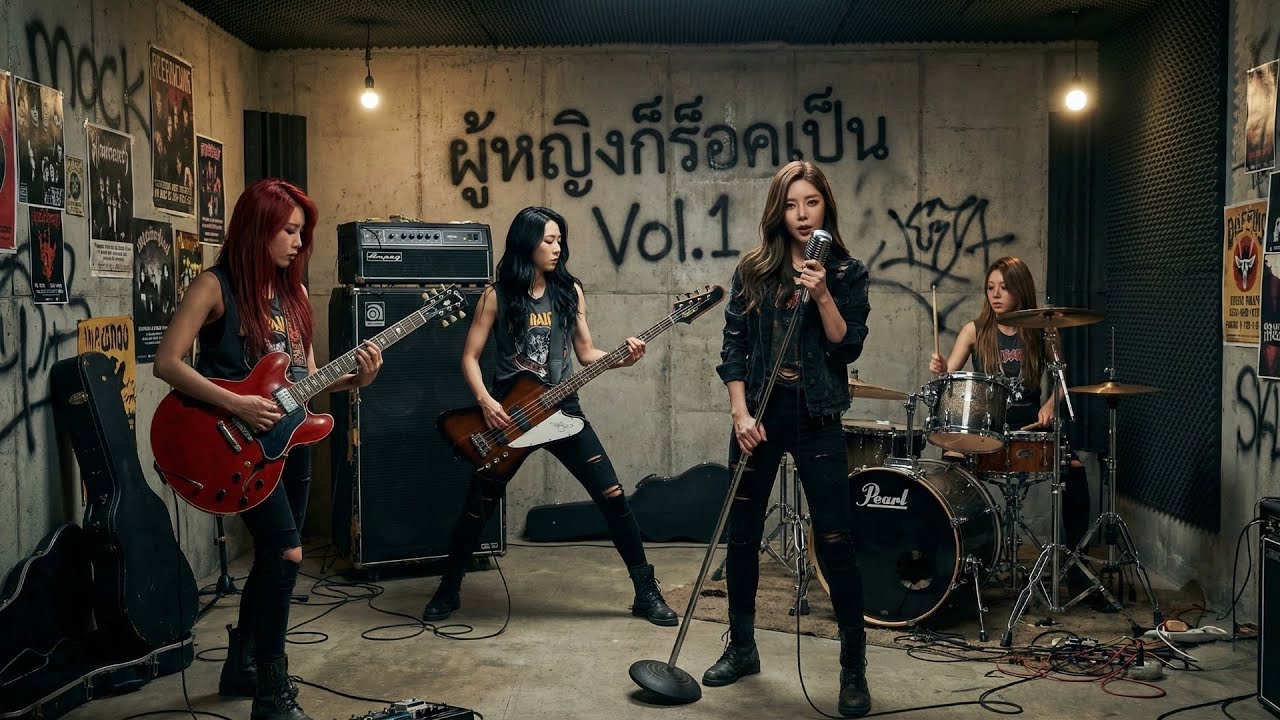 เพลงร็อคซึ้งๆ | ผู้หญิงก็ร็อคเป็น Vol. 1 💖
