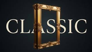 360° Showcase of Luxury Golden Ornamental Frame | High-Detail Product View