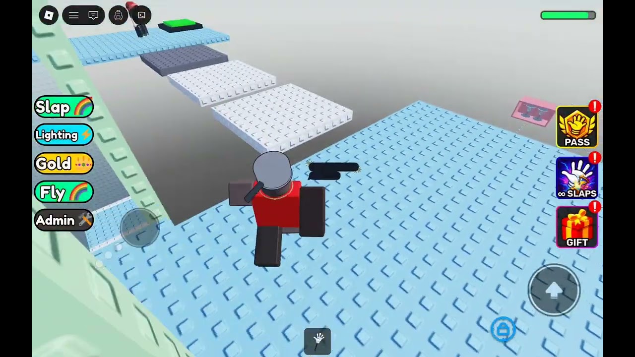 Slap tower obby try get to top#video#funny