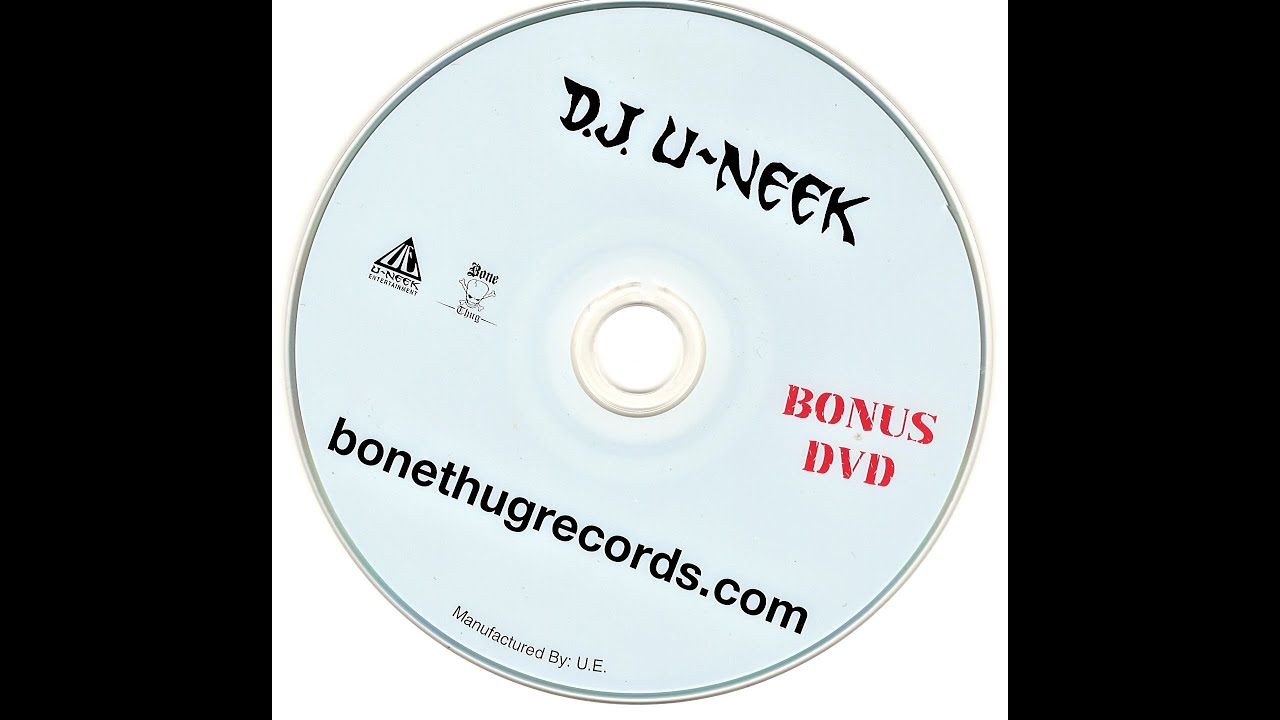 DJ U-NEEK BONUS DVD  (RARE BONE THUGS N HARMONY DVD)
