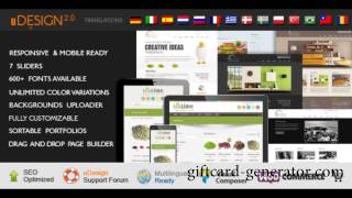 U-Design WordPress Theme Free Download