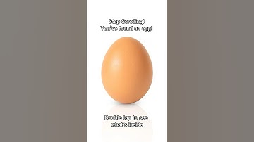 Stop scrolling! You‘ve found an egg! #shorts