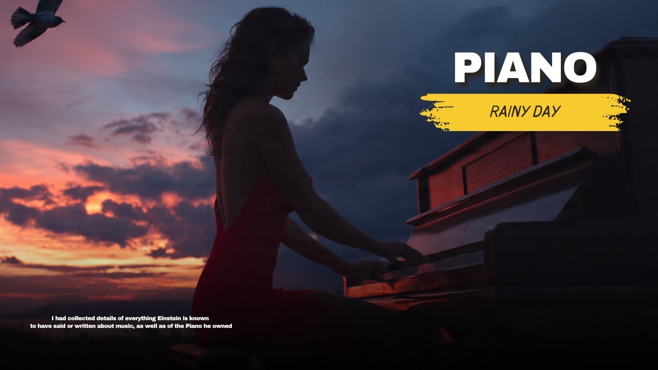 🎹🌿 LIVE 24/7 Piano Relaxation in Nature | Beautiful Woman on a Hill for Sleep & Study
