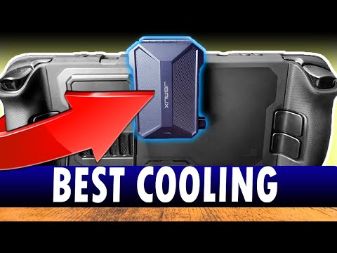 JSAUX Cooling Fan for Steam Deck | Benchmark Review - YouTube