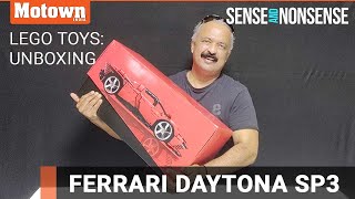 UNBOXING: Rs 37,000 toy | Lego Toys - Ferrari Daytona SP3 | 42143 |  Sense &amp; Nonsense| Motown India