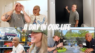 Vlog | Who’s Gonna Carry Our Kids, Lunch Date & Working On A New Home Project!!!