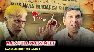 TEACHERS KI SALARY AUR NES KI TARAKKI| NES BODY PRESS FULL MEET|TRUE MEDIA NEWS RAICHUR|