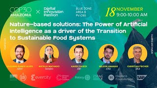 Nature-based solutions: The Power of AI as a driver of the Transition to Sustainable Food Systems