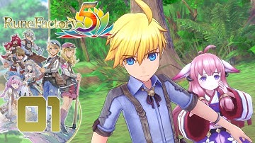 Rune Factory 5 (Switch)[Blind] Part 1 (Welcome To Seed)