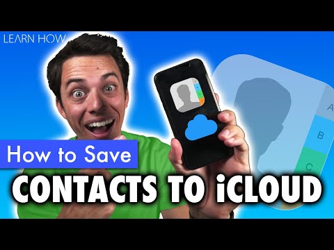 Come salvare iPhone contatti a iCloud