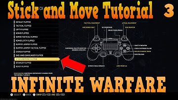 How to Stick and Move part 3 UPDATE | INFINITE WARFARE GAMEPLAY TUTORIAL