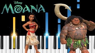 Alessia Cara - How Far I'll Go - Piano Tutorial - Disney's Moana Soundtrack