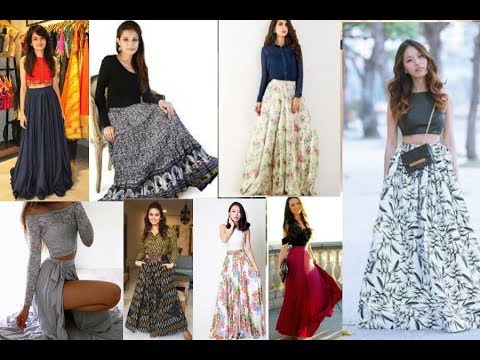 silk skirt and top designs