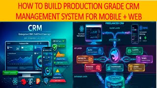 HOW TO BUILD PRODUCTION GRADE CRM MANAGEMENT SYSTEM FOR MOBILE + WEB - FULL STACK DEVELOPMENT