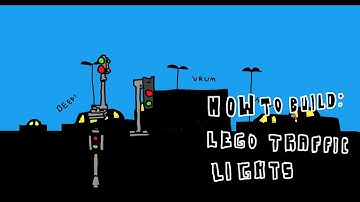 How to Build: Lego Traffic Lights