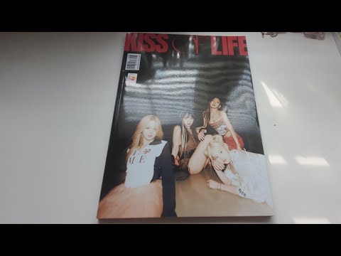 Unboxing KISS OF LIFE - KISS OF LIFE  Albums (1ST MINI ALBUM)