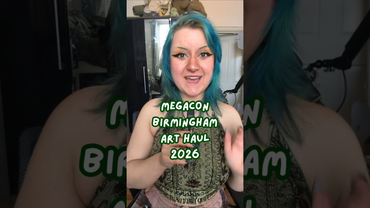 Megacon Birmingham art haul! #megacon #haul