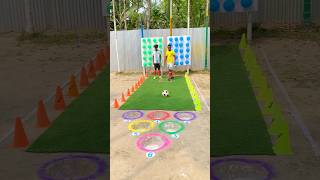 Put the ball into the six hole, who will win??