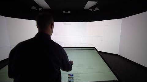 Igloo Vision touch table interaction with Miro