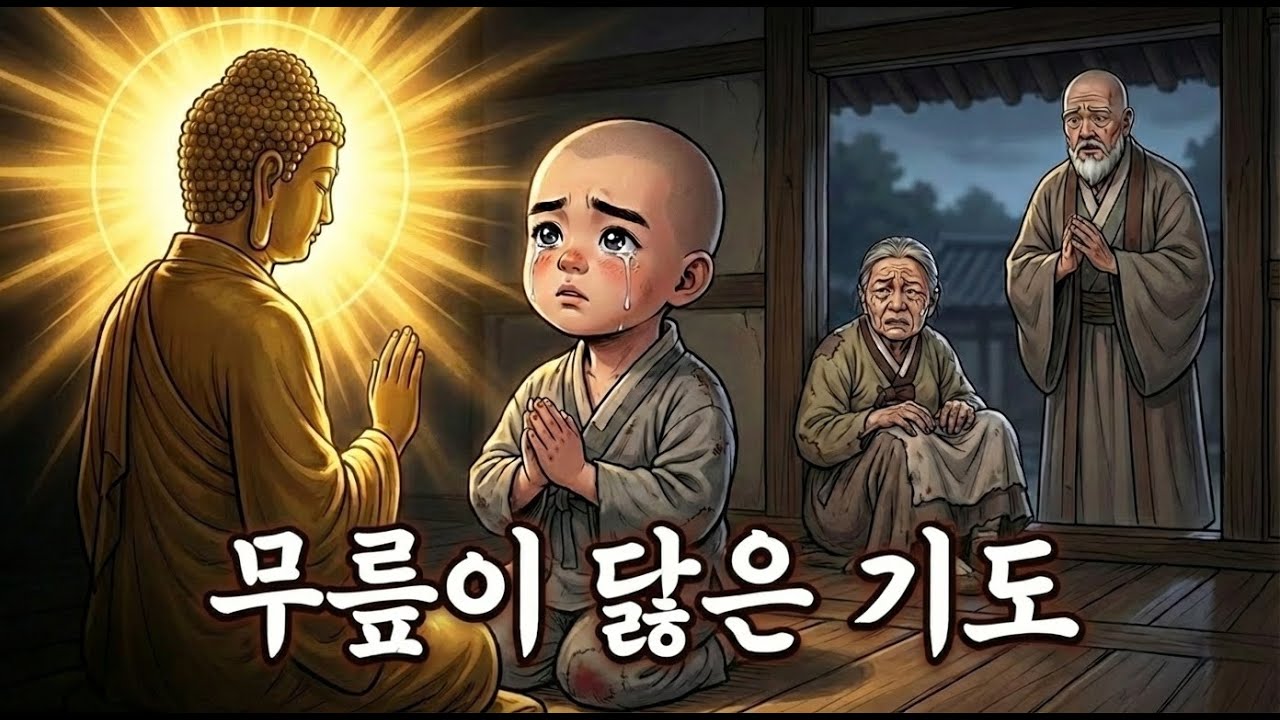 부처님, 제 무릎을 가져가세요… 108배 대신 올린 5살 효자의 기적 #야담 #감동사연 #효도이야기