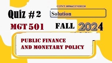 mgt 501 quiz 2 solution fall 2024|mgt 501 quiz 2  2024|mgt 501 quiz 2 solution 2024