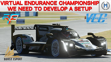 rFactor 2 Virtual Endurance Championship - We need to develop a Setup for this car