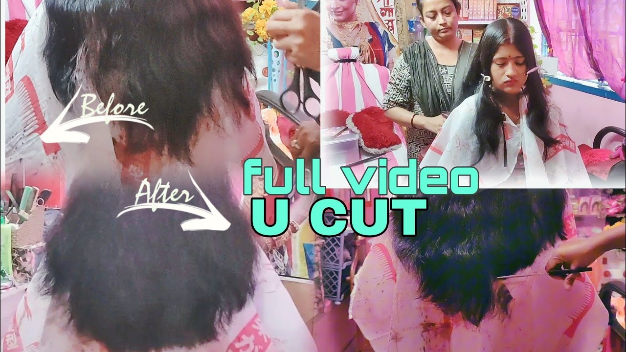 সব চুল কেটে ফেললাম 😭 || long hair cut || haircut || step by step ||