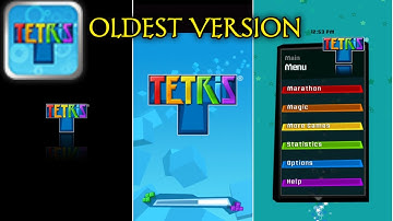TETRIS v1.0.32 OLDEST VERSION | APK GAMEPLAY 2025