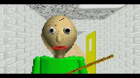 Me trying to beat Baldi