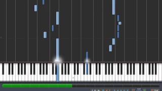 Video thumbnail of "Synthesia - Tsubasa wo Kudasai -Piano Only- - K-On!"