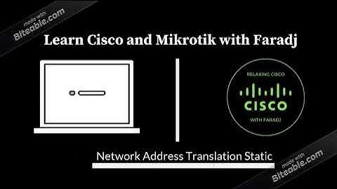 Network Address Translation (NAT) Static ‐ CCNA Material