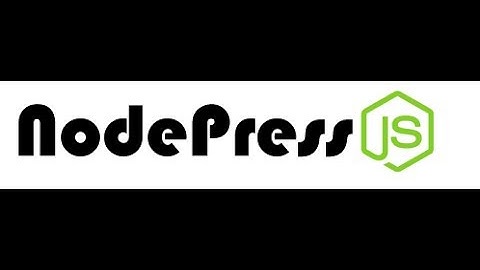 NodePress JS  - #1 Node JS CMS