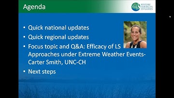 Living Shorelines Community of Practice - Efficacy of LS Approaches under Extreme Weather Events