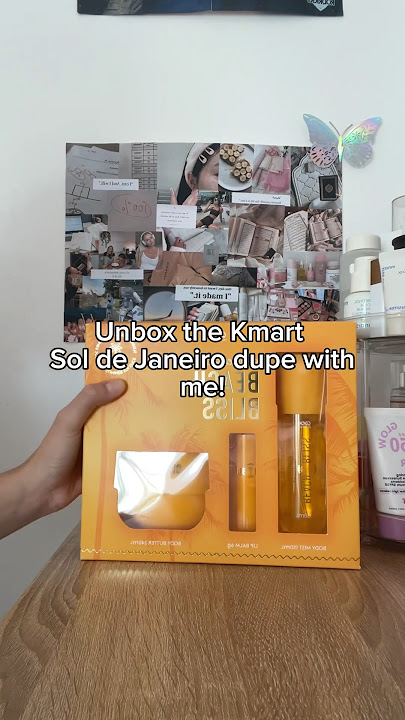 Unbox the Sol De Janeiro Dupes from Kmart! #kmart #soldejaneiro #dupe #mist #perfume