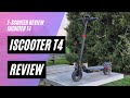 🛴 iScooter T4 🔍 Review (48V; 12,5AH; 500W)