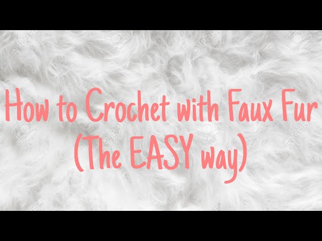 Tips for working with fluffy/fuzzy yarn – cosycrochetbytasha