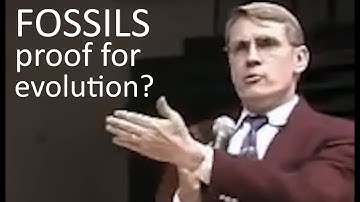 Does FOSSILS count as proof for evolution? - Kent Hovind