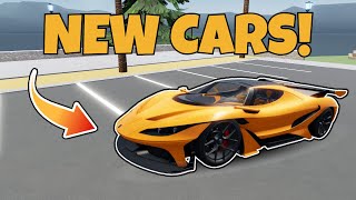 4 New Cars in Driving Empire!