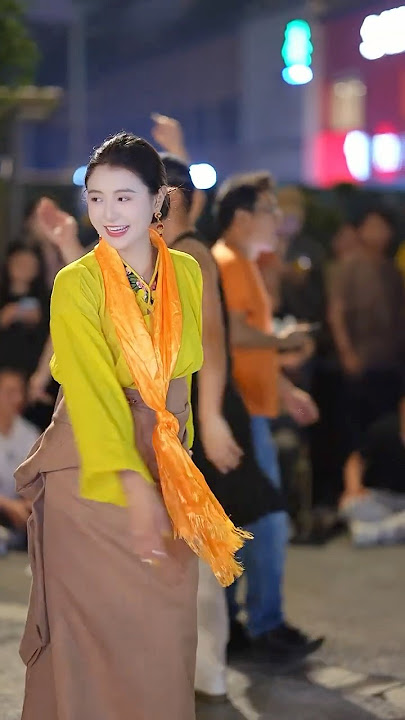 Qingcuo, sweet Tibetan girl, charming smile❤️
