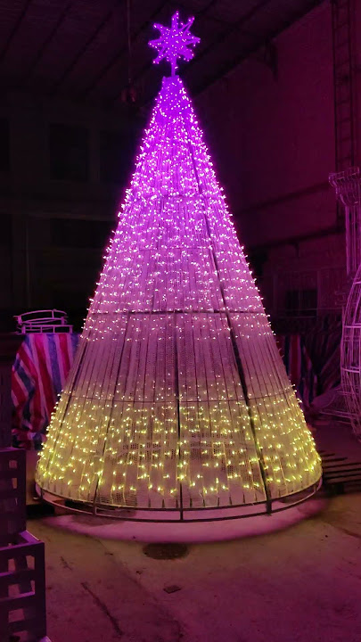 Motif christmas tree light for outdoor holiday decoration #ledchristmaslights