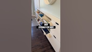 IKEA Storage for Kids | Ikea Shoe Cabinets #ikea #ikeakids #organization