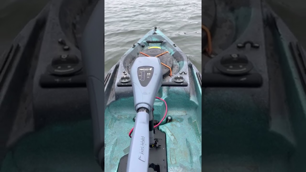 Old Town Topwater PDL trolling motor in drive opening YouTube