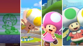 Evolution of Toad Courses in Mario Kart Games (1996 - 2023)