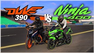 2024 Duke 390 VS Ninja 400 | First Time on Youtube!