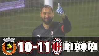 COMPLETE PENALTY SHOOTOUT OF RIO AVE MILAN 10-11 🔴⚫ AN INCREDIBILE MILAN THAT REACH EUROPA LEAGUE