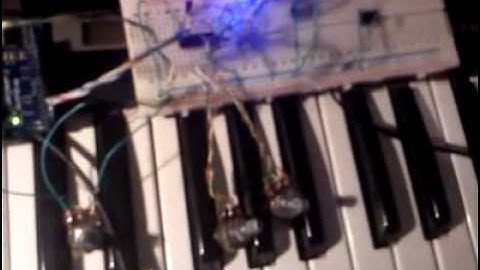 Arduino CV sequencer prototype